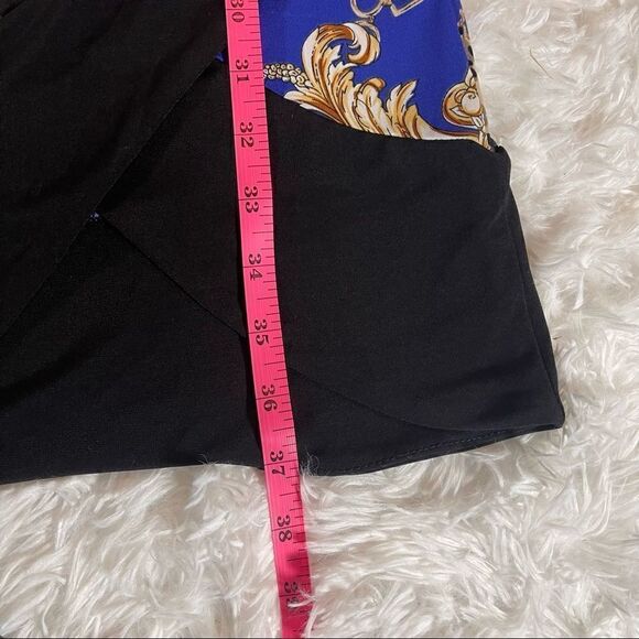 Tiana B. Leopard Baroque Print Tulip-Hem Boatneck Midi Sheath Dress SZ S EUC - Picture 11 of 14